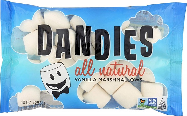package of Dandies brand vegan marshmallows