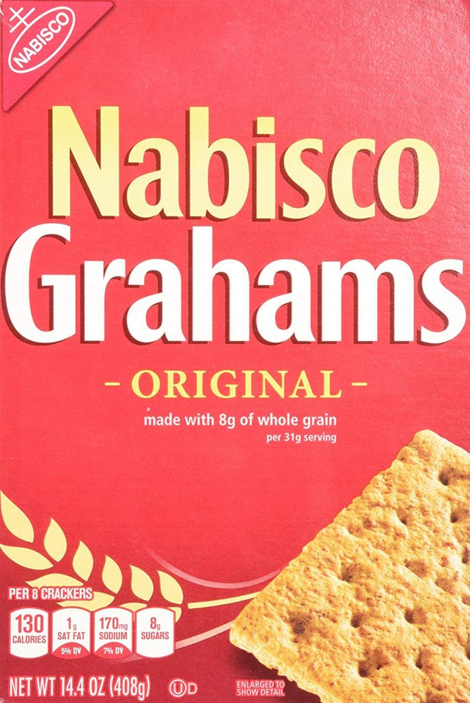 box of Nabisco brand graham crackers