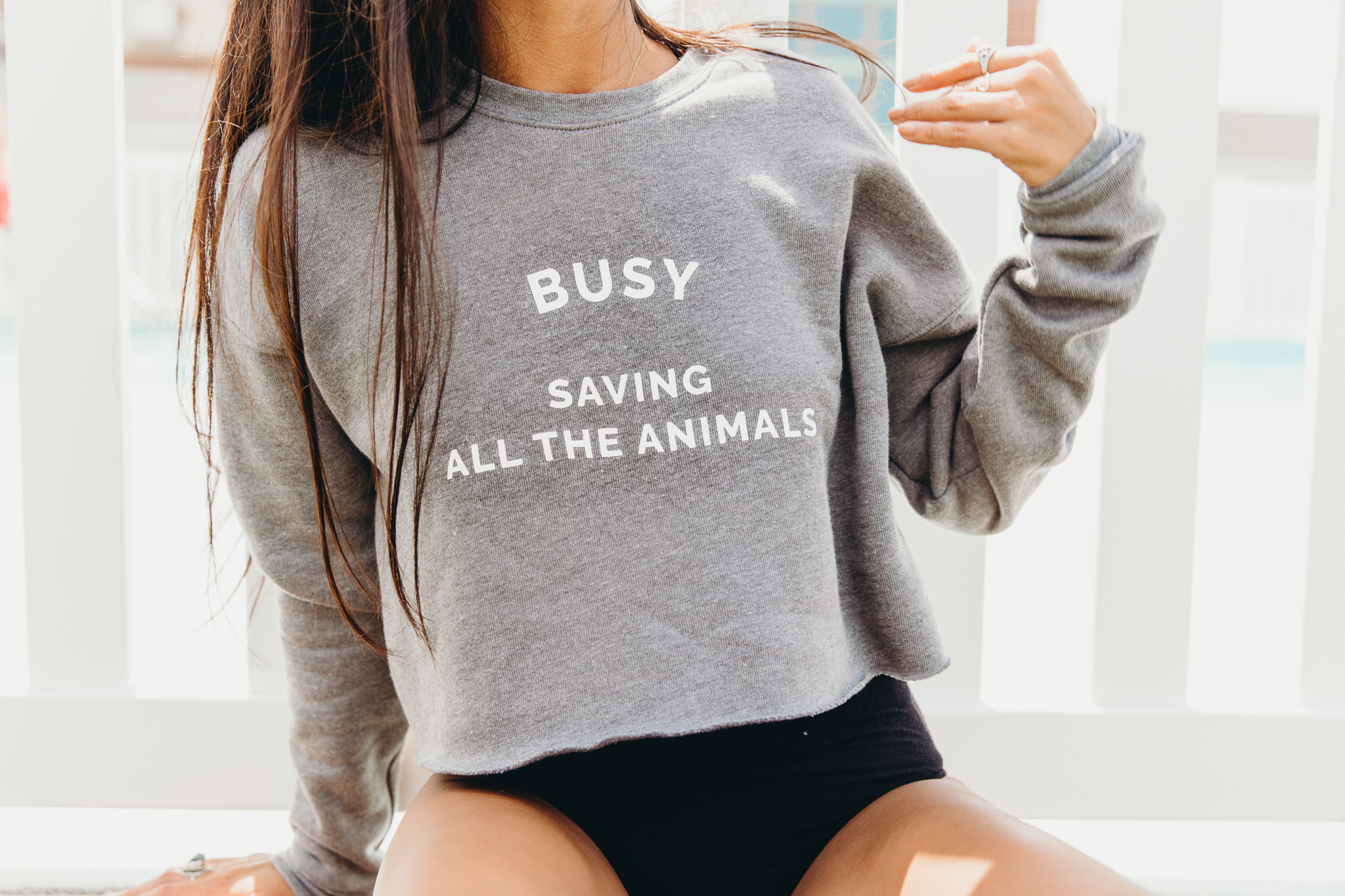 Wholesome Culture busy saving all the animals shirt