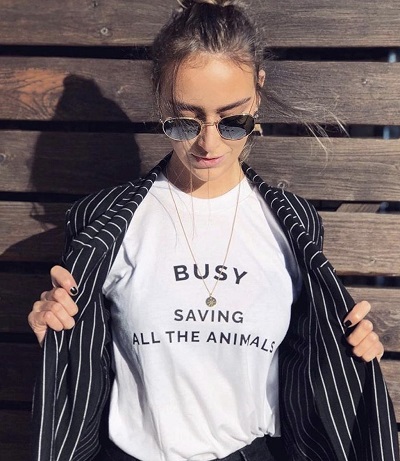 Busy saving all the animals Wholesome Culture t-shirt