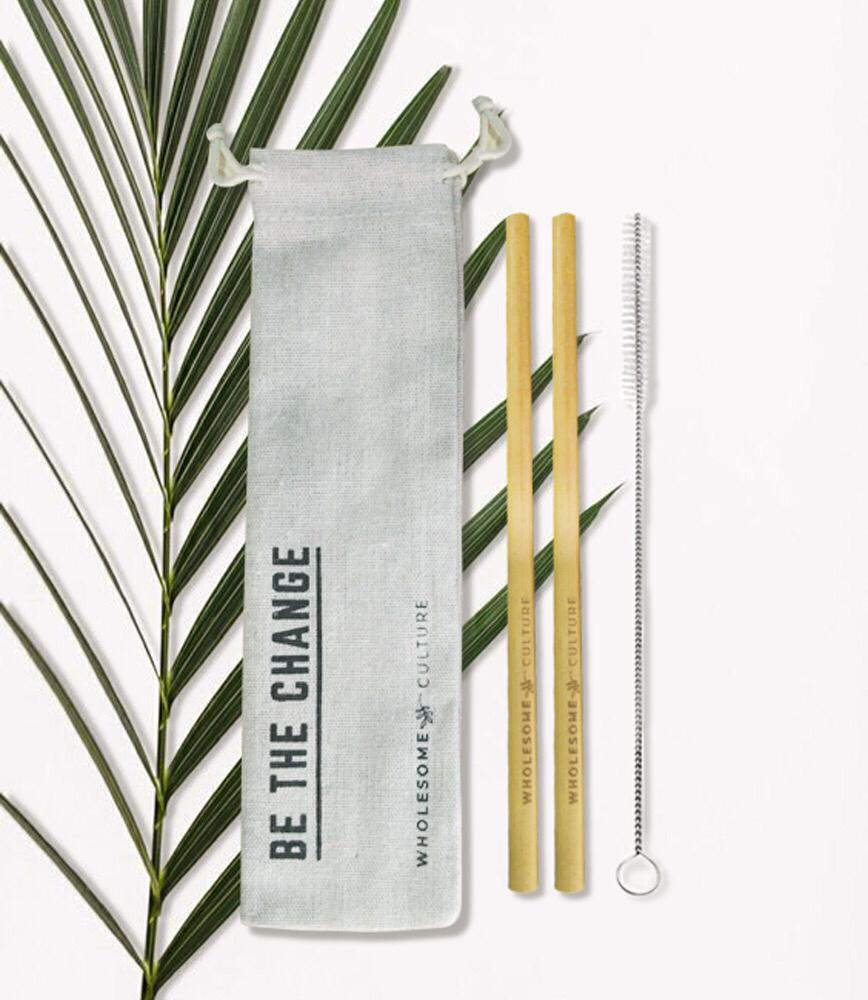 bamboo straws by Wholesome Culture