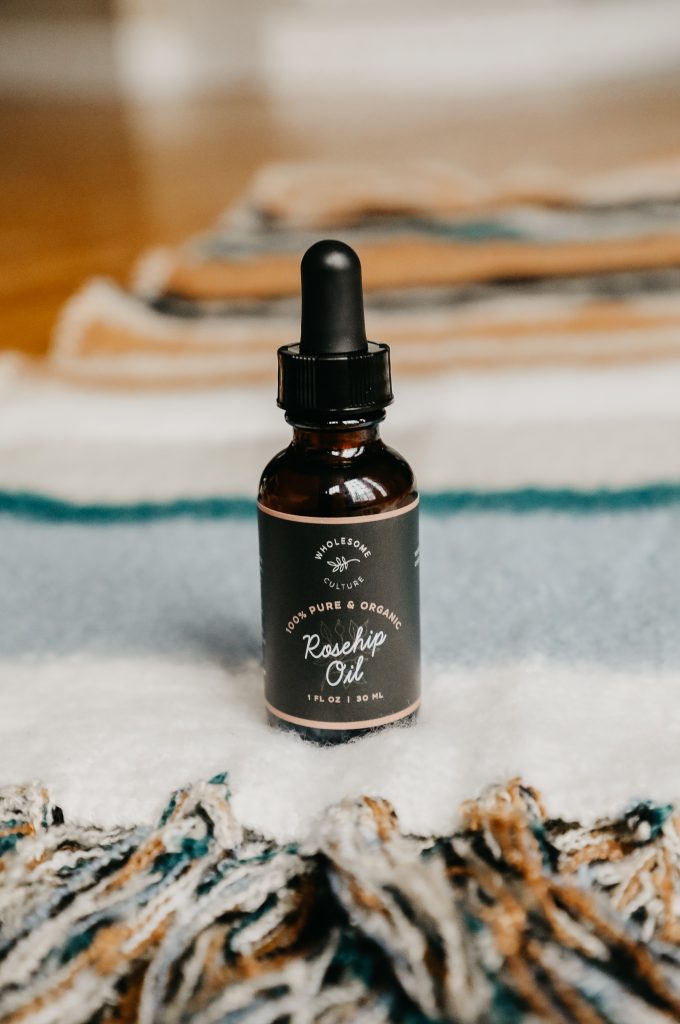 Natural rosehip oil from Wholesome Culture