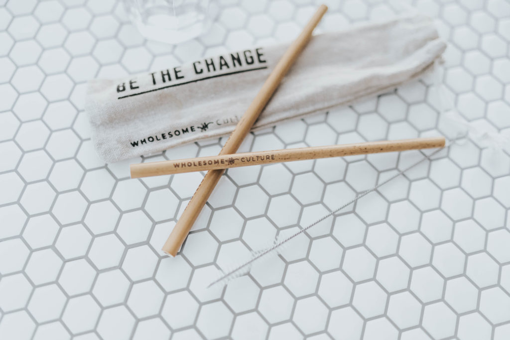 Wholesome Culture reusable bamboo straws 