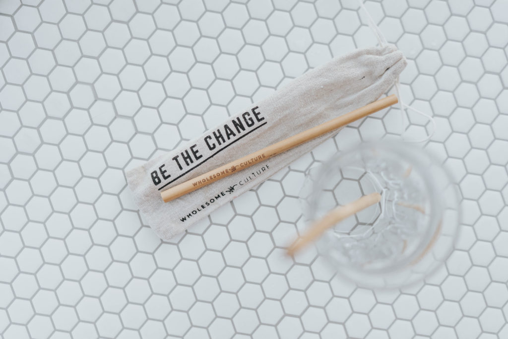 Wholesome Culture bamboo reusable straws 
