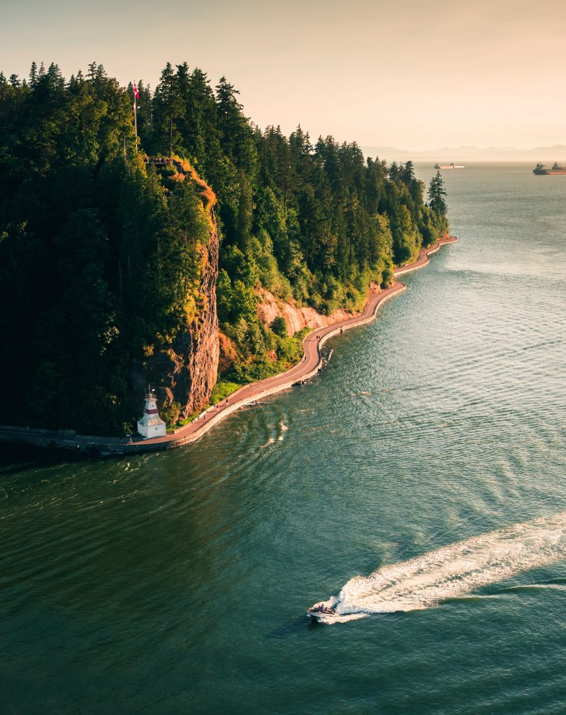 visit Stanley Park on your plant-based Vancouver vacation