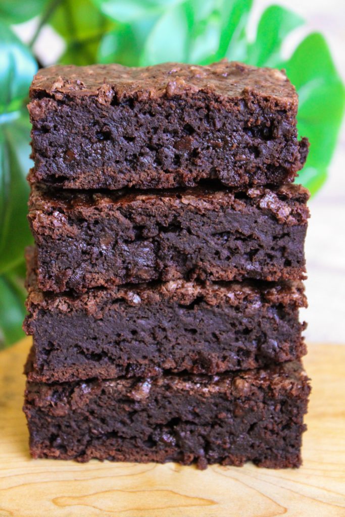 vegan chocolate brownies from the Wholesome Culture Cookbook 