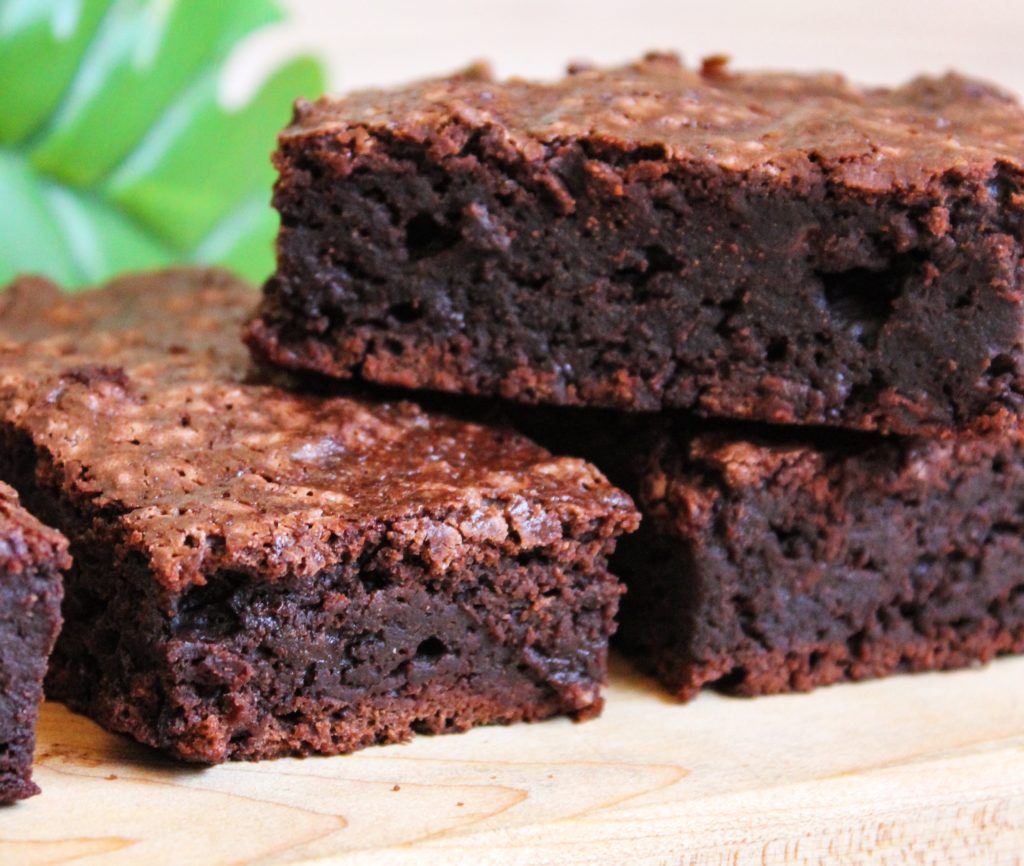vegan chocolate brownies recipe from the Wholesome Culture Cookbook