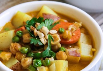 One pot vegan recipe for curry from the Wholesome Culture Cookbook
