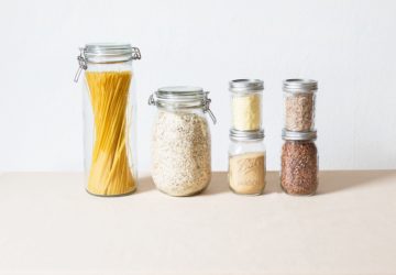 glass containers for zero waste