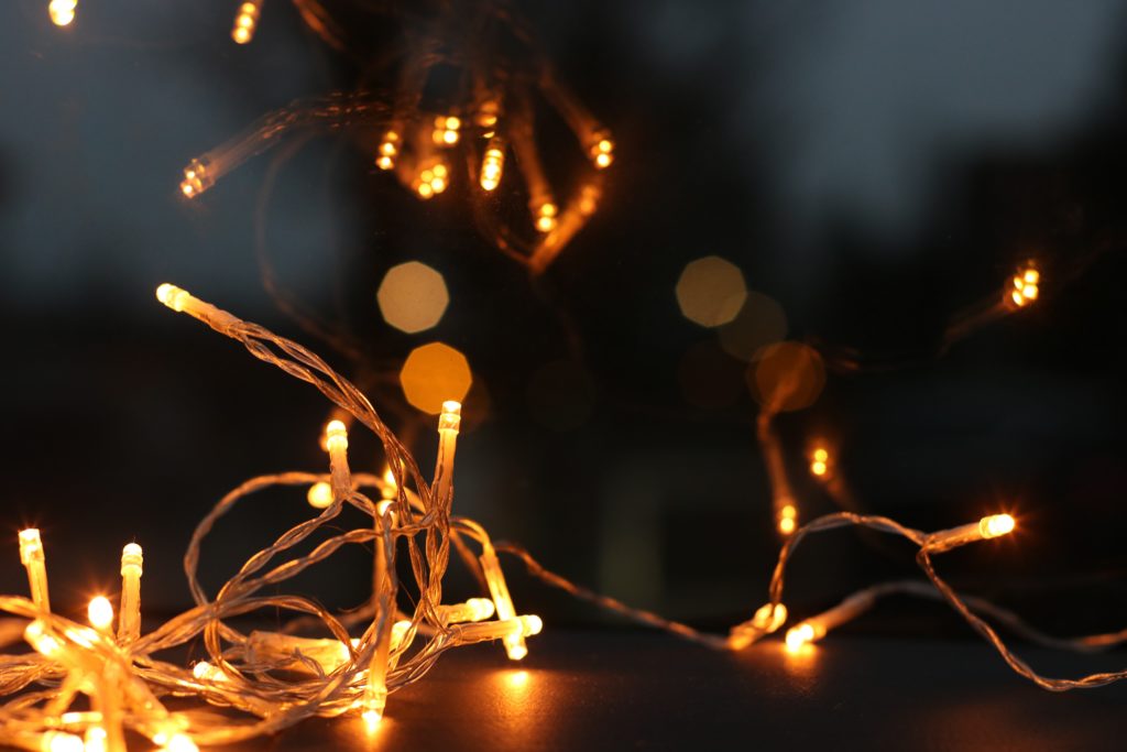 LED Christmas lights are eco-friendly 