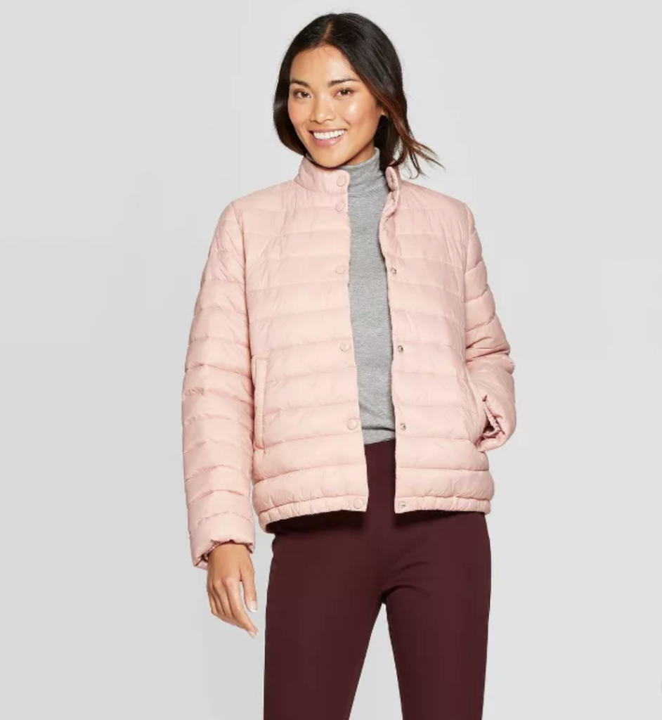 Cruelty-free winter coat from Target