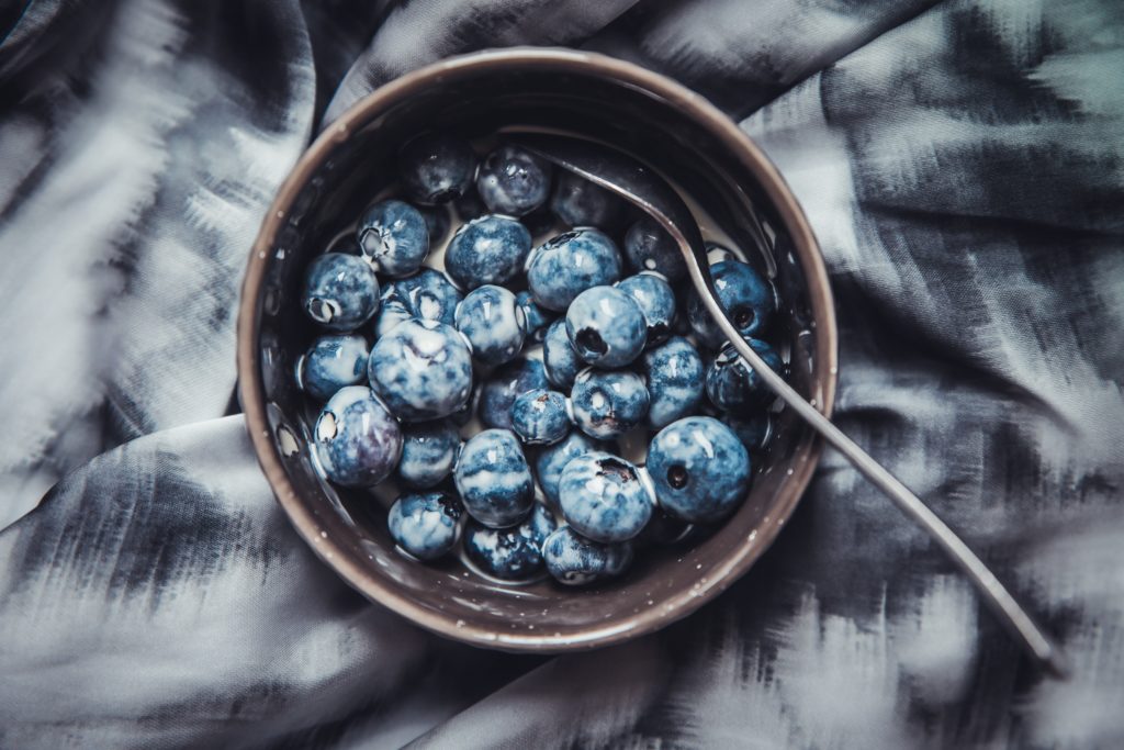 Blueberries reduce stress
