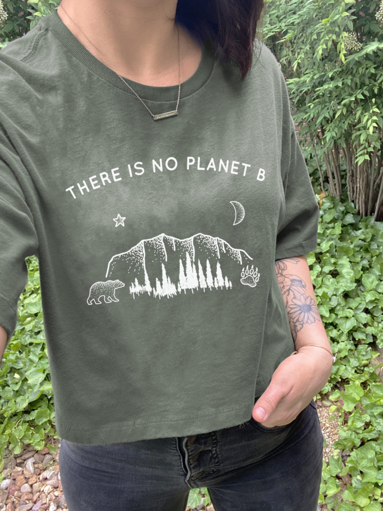 There Is No Planet B Cropped Tee