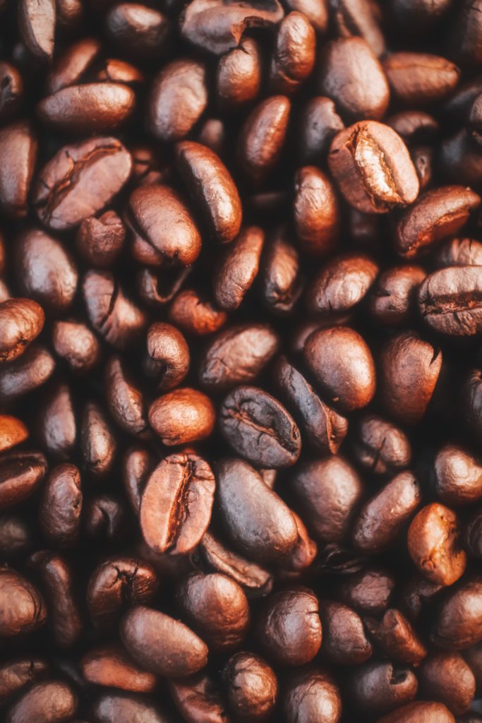Ethical fair trade coffee beans