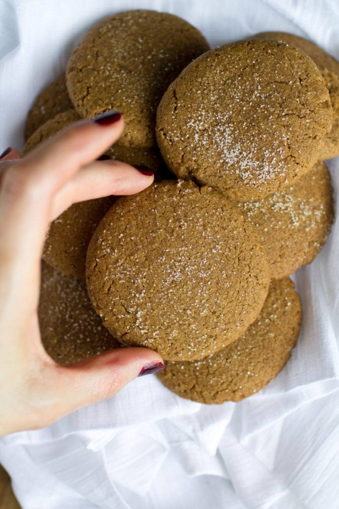 Coconut Butter Gingersnaps