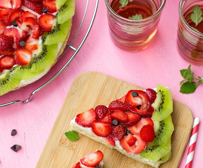 spring vegan recipes, watermelon cake